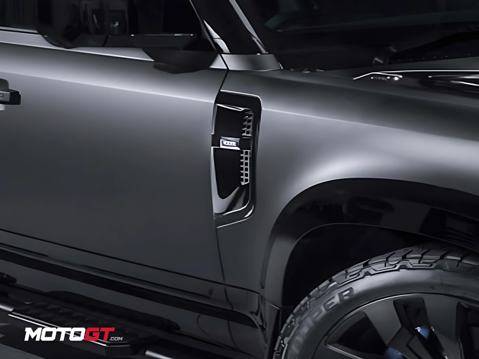 DEFENDER SIDE VENT WITH LED LIGHT