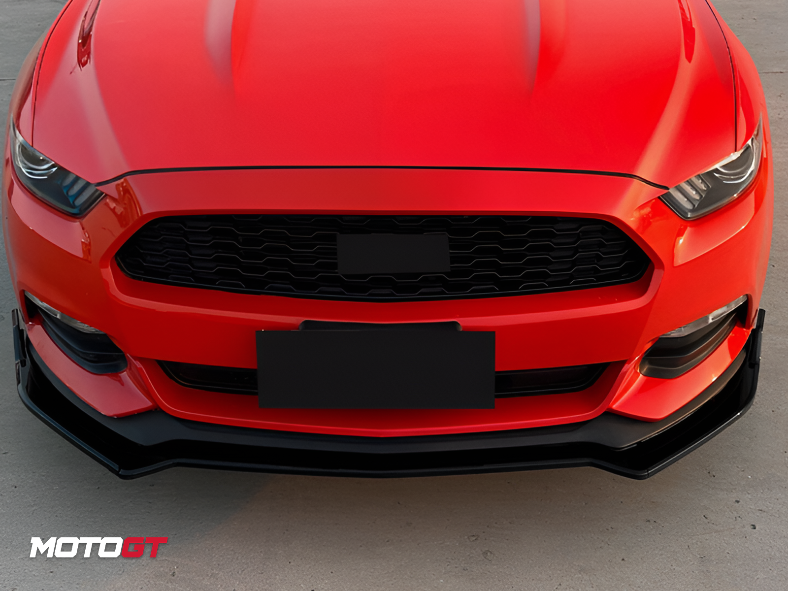 MUSTANG FRONT LIP SPLITTER